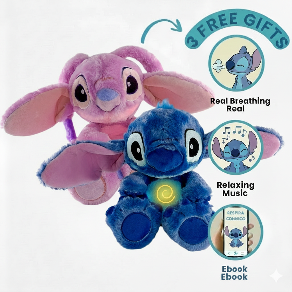 ALOHANI breathing plush toy for anxiety